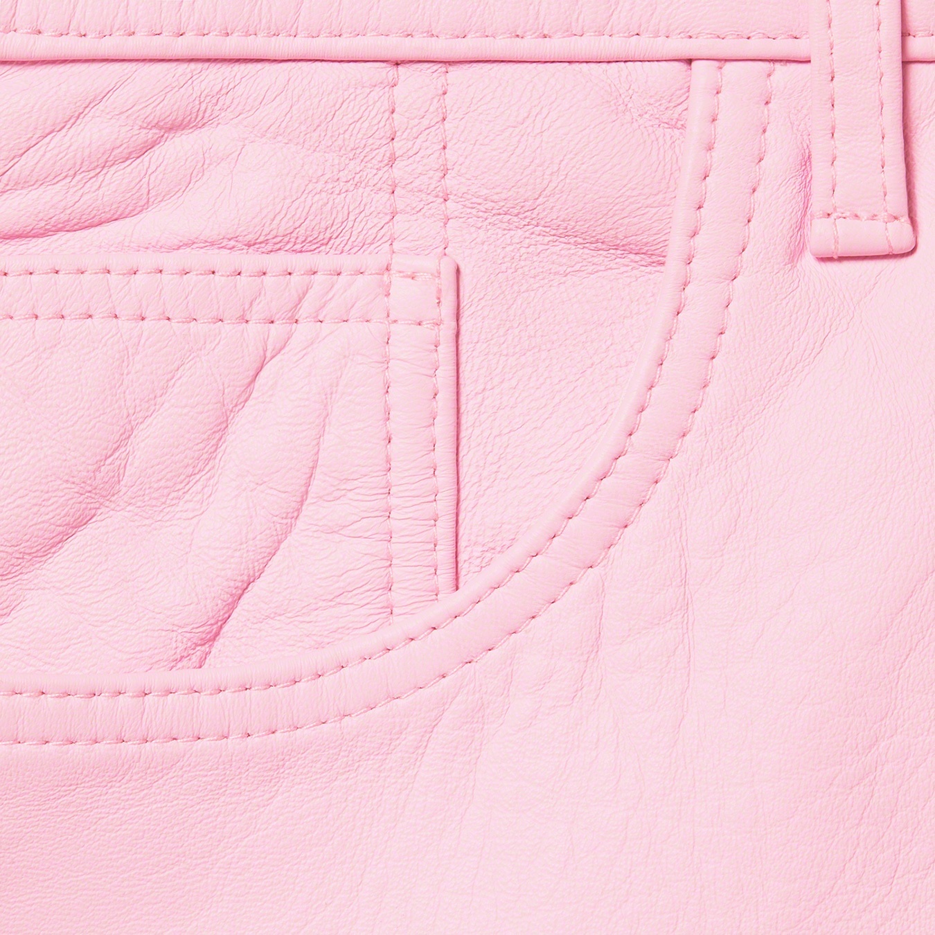 Leather 5-Pocket Jean view 12